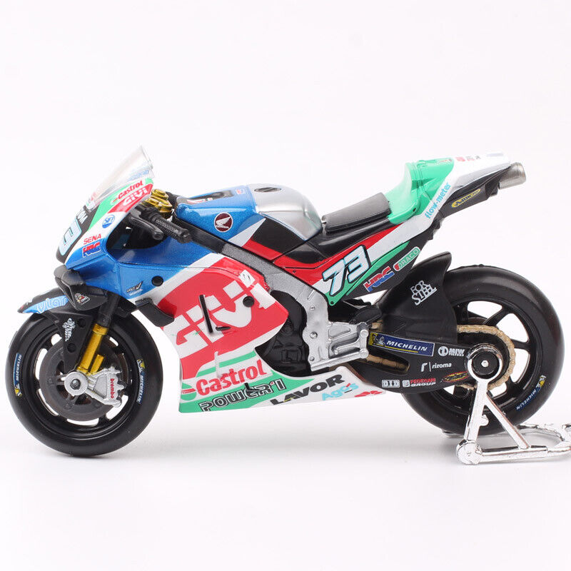 Maisto 1/18 2021 Honda RC213V LCR Team #73 Alex Marquez Motorcycle Model MotoGP