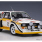 Autoart Audi Quattro S1 Rally Monte Carlo 1986 #6 1:18 model car 88602