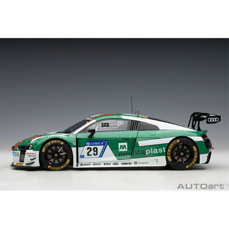 1/18 Audi R8 Lms #29 Winner 24H Nurburgring (2017) Model Car By Autoart 81701