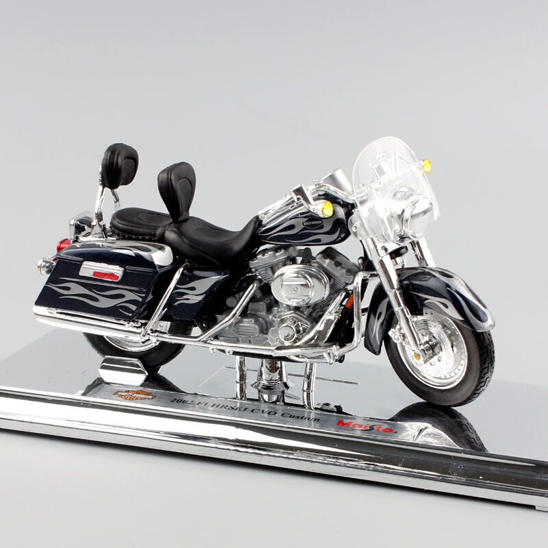 1/18 Harley 2002 FLHRSEI CVO Custom Road King Diecast model motorcycle