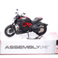 kit set 1:12 scales Maisto Assemble ducati Diavel bike model Toy motorcycle 2011