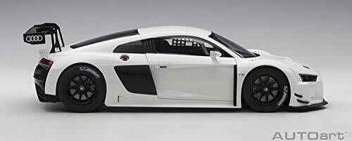 Audi R8 FIA GT GT3 Plain Color Version White 1/18 Model Car By Autoart 81602