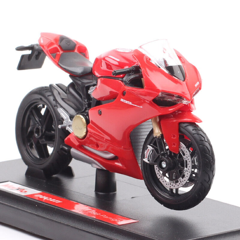 Maisto 1:18 Scale Ducati 1199 Panigale Motorcycle Diecast Model Bike Toy