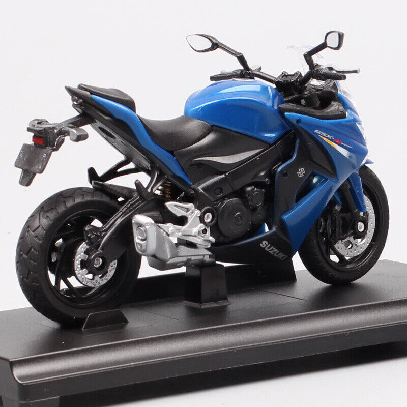 1:18 Welly 2017 Suzuki GSX-S1000F motorcycle model Diecast Toy bike Replicas