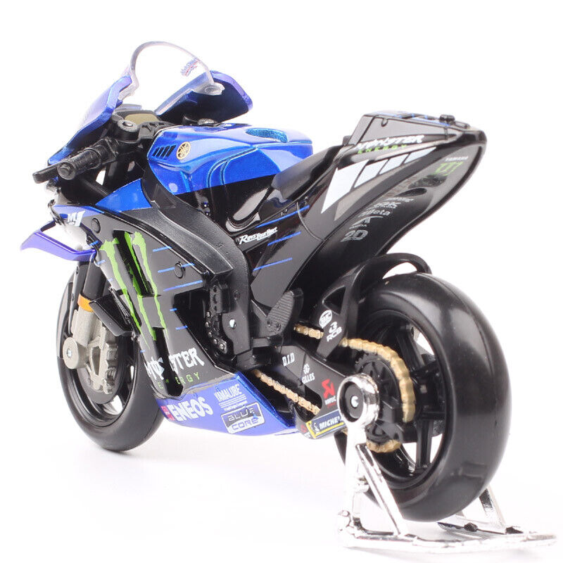 Maisto 1/18 Mini Yamaha YZR-M1 #20 Fabio Quartararo Motorcycle Model MotoGP 2021