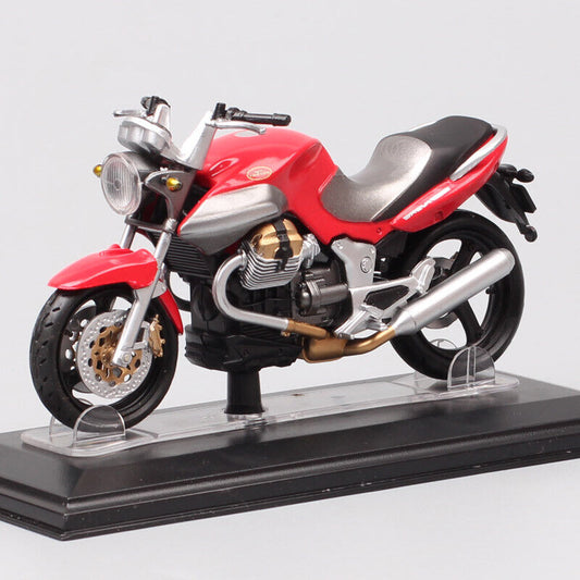 1/24 scale Moto Guzzi Breva V1100 motorcycle Diecast Toy model Bike Acrylic Box