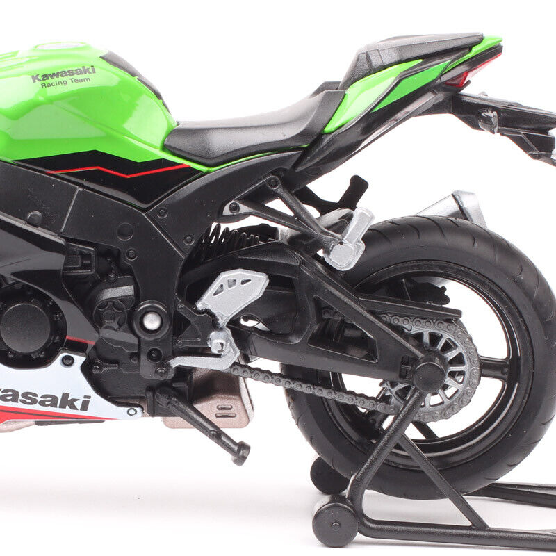 1/12 Welly Kawasaki Ninja ZX-10R ZX 10R 2021 Diecast Motorcycle Model Bike Green