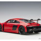 1/18 Audi R8 FIA GT GT3 Plain Color Version Red Model Car By Autoart 81601