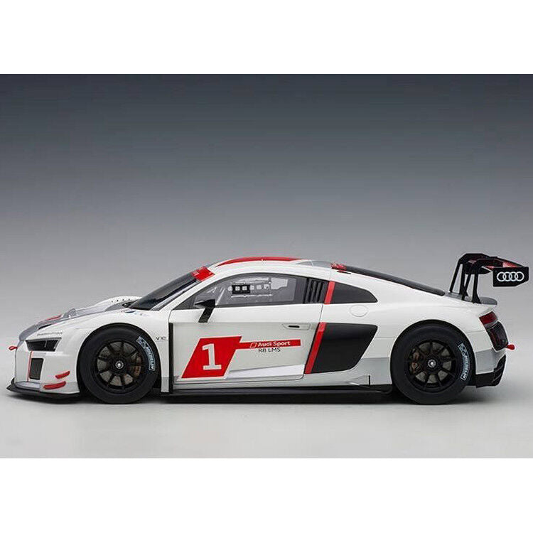 Autoart Audi R8 LMS Geneva Presentation Car 2016 1:18 Model Car White 81600