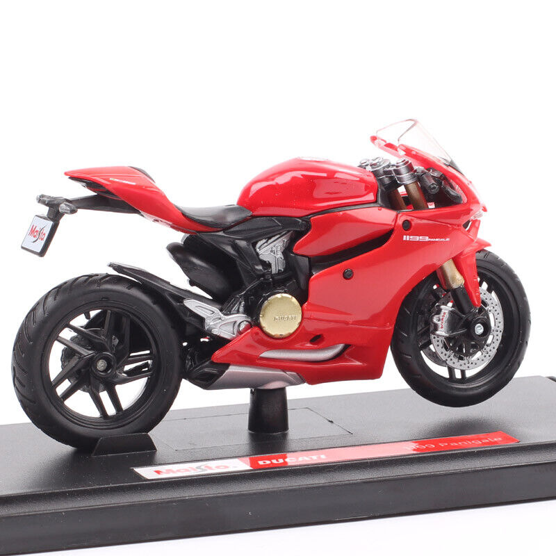 Maisto 1:18 Scale Ducati 1199 Panigale Motorcycle Diecast Model Bike Toy