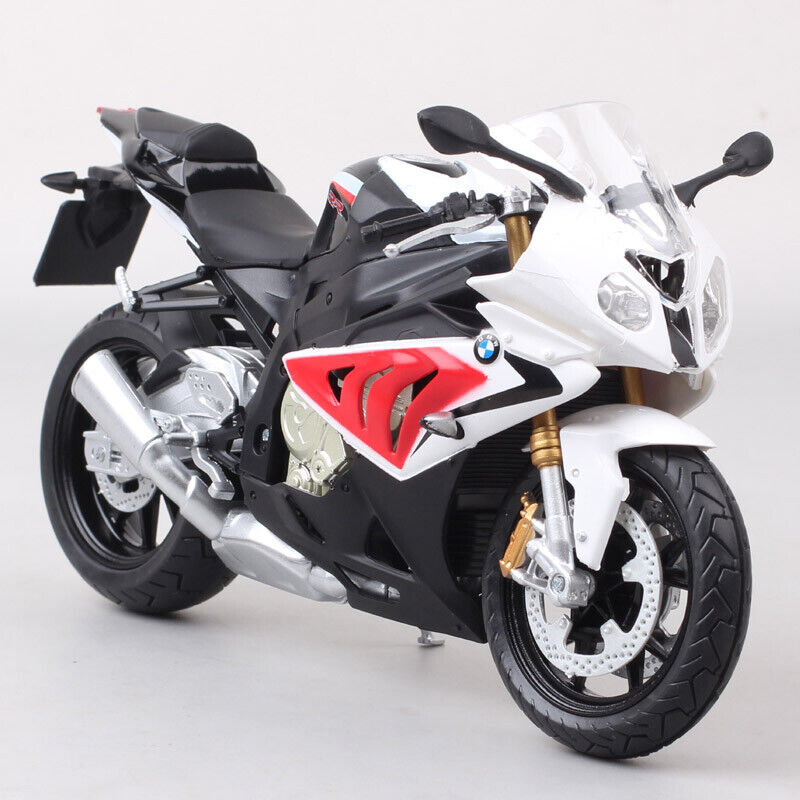 Automaxx 1/12 Scale BMW S 1000RR Super Bike Plastic Motorcycle Model Toy Red