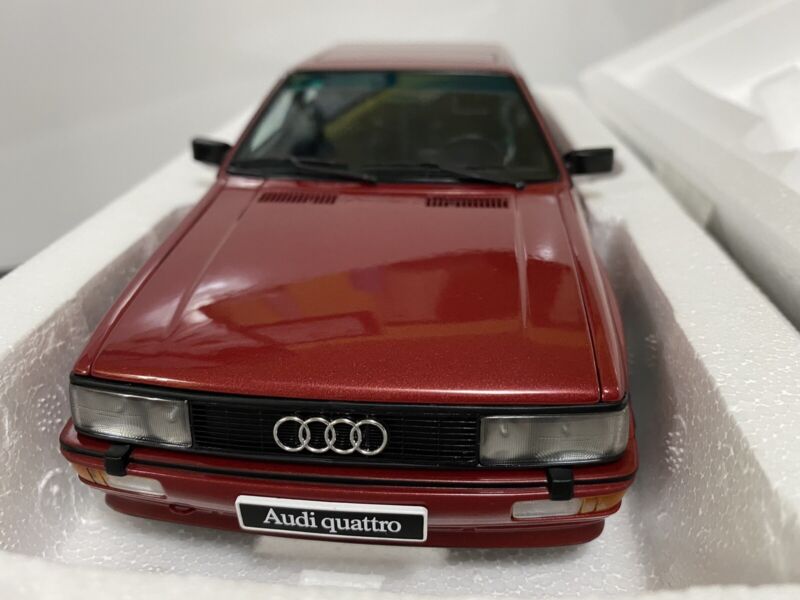 AUTOart 1/18 Audi Quattro 1988 (LWB) Tizian Red Metallic Millennium