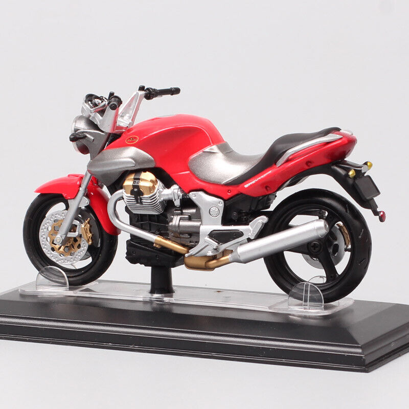 1/24 scale Moto Guzzi Breva V1100 motorcycle Diecast Toy model Bike Acrylic Box