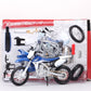 Maisto Assembly line 1/12 Yamaha YZ450F bike model Diecast motorcycle dirt DIY