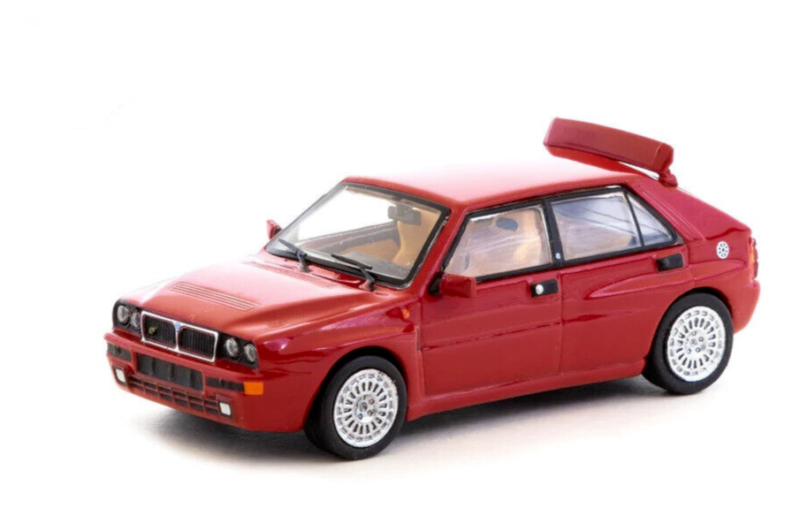 Tarmac Works ROAD64 Lancia Delta HF Integrale Red 1:64 Scale Diecast Car