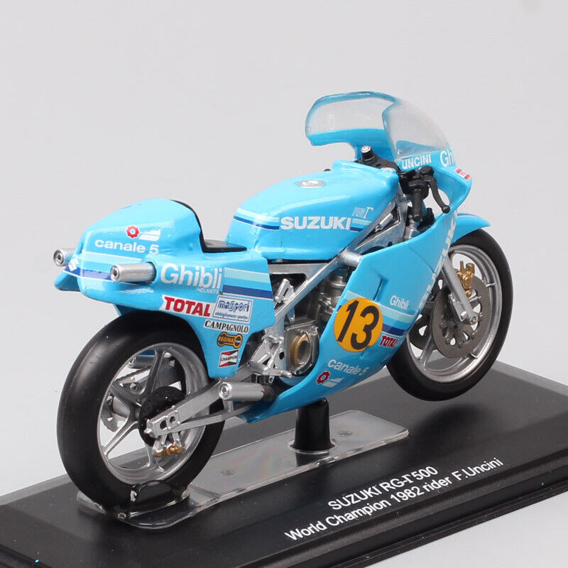 1/22 Italeri Suzuki RG 500 motoGP racing 1982 No.13 Franco Uncini motorcycle Toy