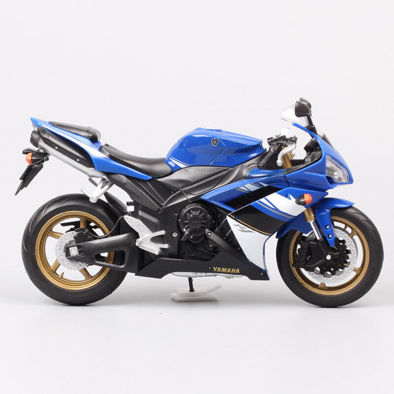 1/10 Welly Big Yamaha YZF-R1 YZFR motorcycle sport Diecast