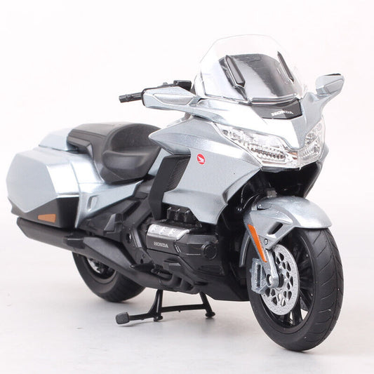 1/12 Welly Big Honda Gold Wing Motorcycle Toy Models Touring Bike