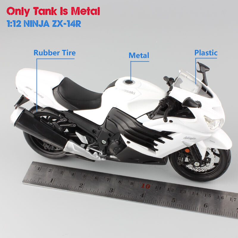 1/12 scale maisto Kawasaki Ninja ZX14R ZZR1400 diecast model motorcycle toy