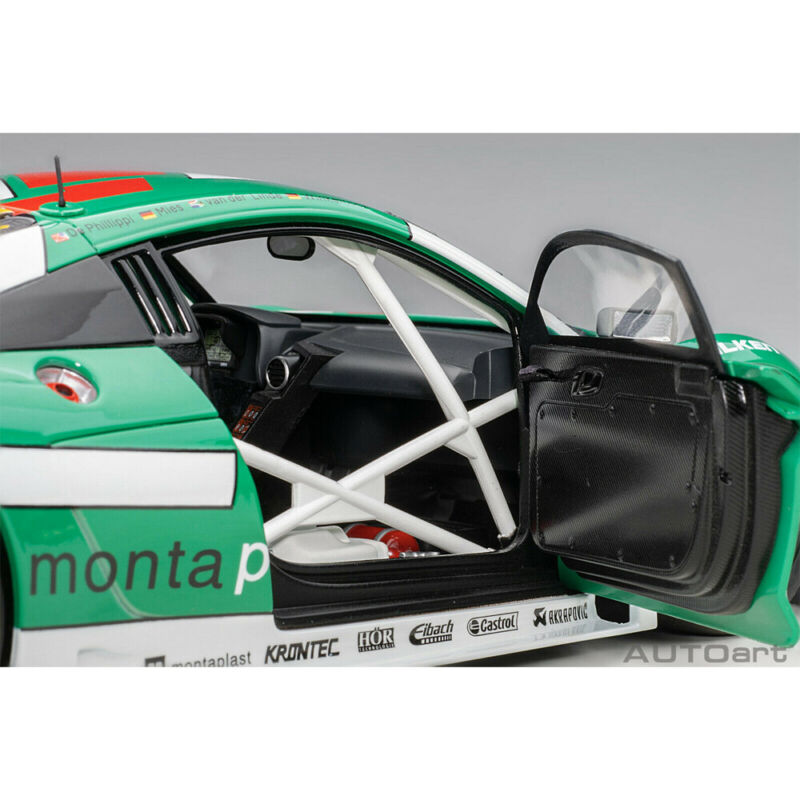 AUTOart 81701 Audi R8 LMS 24Hr Nurburgring 2017 Winner #29 1:18 Model Car Green