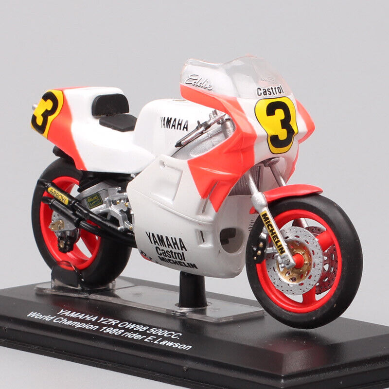 1/22 Italeri Yamaha YZR OW98 500 WC 1988 E.Lawson #3 Motorcycle Toy Model Bike