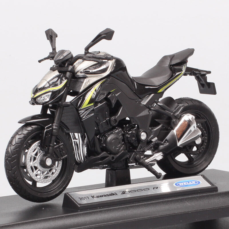 1/18 welly 2017 kawasaki z1000R streetfighter motorcycle bike diecast