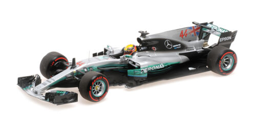 Minichamps 1:18 MERCEDES AMG W08 LEWIS HAMILTON WORLD CHAMPION 2017