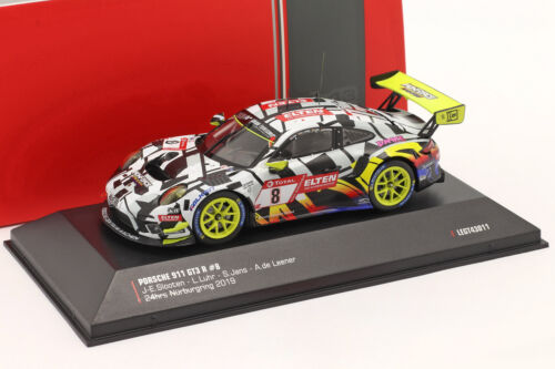 2019 Porsche 911 GT3 R #8 24h Nürburgring Iron Force 1/43 Ixo