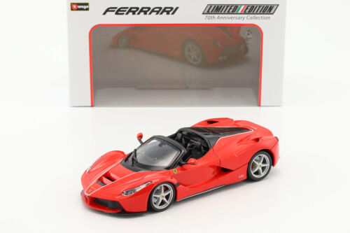 Ferrari LaFerrari Aperta 70th Anniversary Collection Red 1/24 Bburago