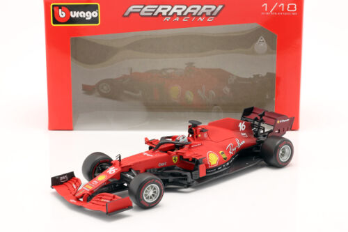 2021 Charles Leclerc Ferrari SF21 #16 Formula 1 1 1/8 Bburago