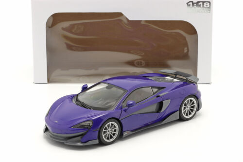 2018 McLaren 600LT Coupe Built Purple Metallic 1/18 Solid