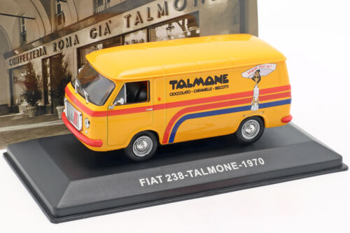 Fiat 238 van Talmone built 1970 orange 1/43 Altaya