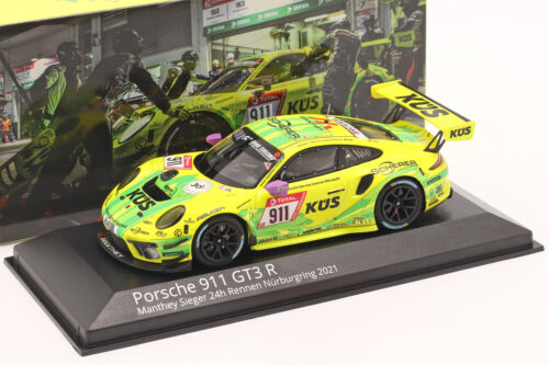 Porsche 911 GT3 R #911 winner 24h Nürburgring 2021 Manthey Grello 1/43 Minichamps