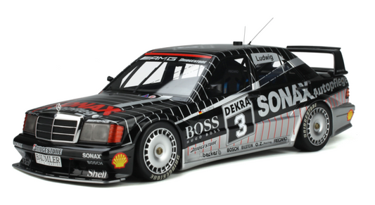 1:12 Otto Mercedes 190E 2.5 16V Evo 2 DTM Champion 1992 K.Ludwig