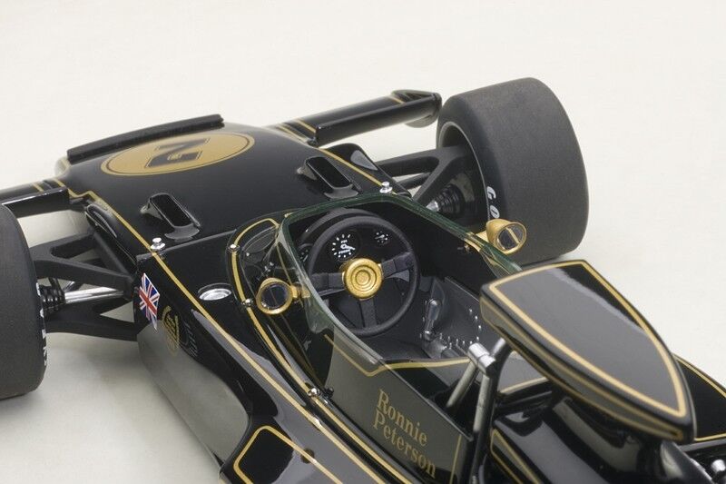 Autoart LOTUS 72E 1973 PETERSON #2 COMPOSITE MODEL in 1/18 Scale New! In Stock!