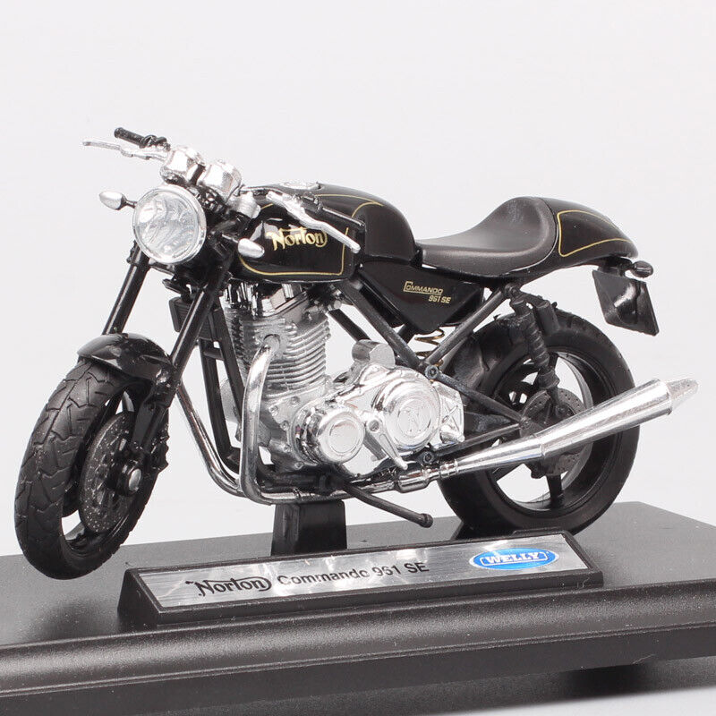 1:18 scale welly norton Commando 961 SE Cafe Racer motorcycle diecast toy model