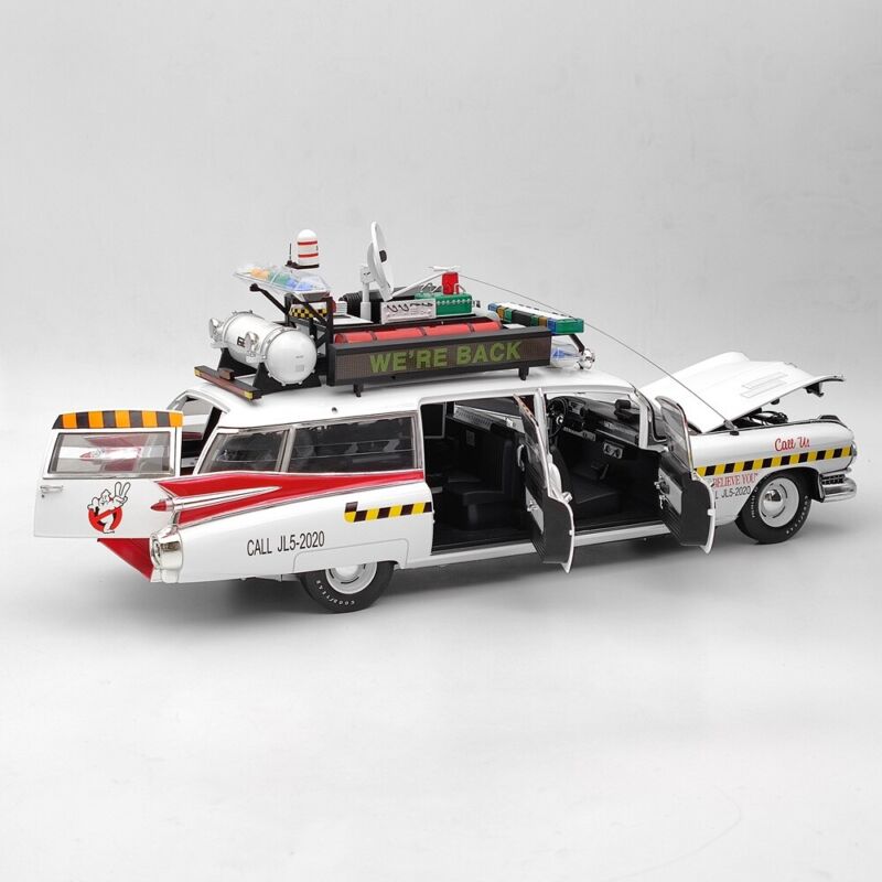 1/18 HOT WHEELS Cadillac Ghostbusters II ECTO 1A Elite X5470 Diecast Model Car $359.95 $649.9 ModelCarsHub