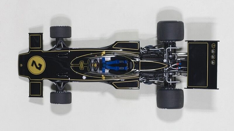 Autoart LOTUS 72E 1973 PETERSON #2 COMPOSITE MODEL in 1/18 Scale New! In Stock!