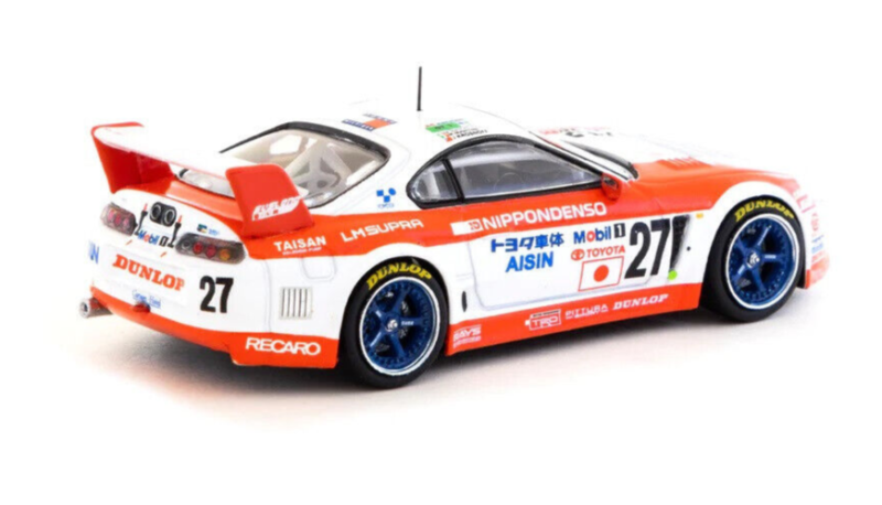 Tarmac Works HOBBY64 Toyota Supra GT - 1995 24hr Le Mans 1:64 Diecast Car