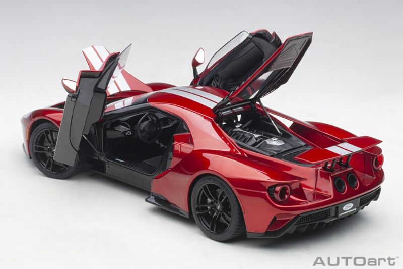 1/18 AutoArt Ford GT 2017 Liquid Red Silver Stripes 1/18 AutoArt Ford GT 2017 Liquid Red Silver Stripes AUTOART # 72943 ${sh$op-name} $349.95