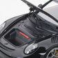 PORSCHE 911 CARRERA GT3 RS (991) GLOSS BLACK SILVER WHEELS 1:18 AUTOART 78164