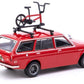 Tarmac Works GLOBAL64 Red Nissan Datsun Bluebird 510 Wagon 1:64 Scale Diecast Car