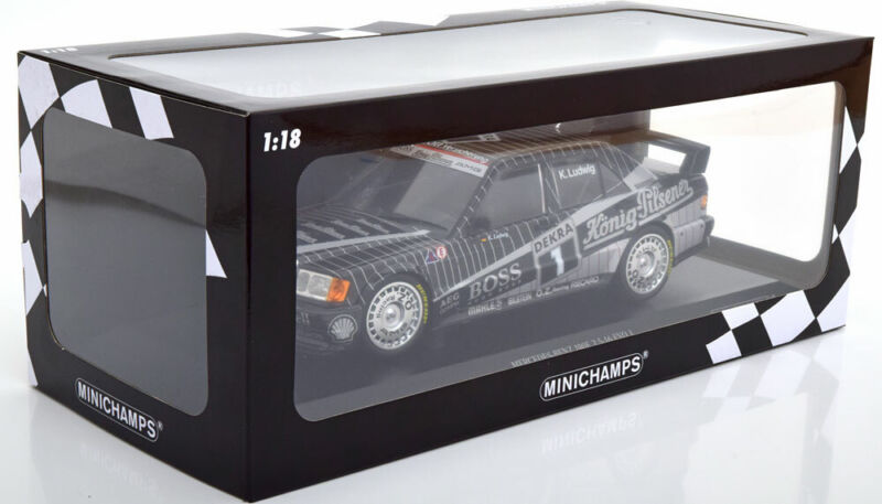 Minichamps Mercedes 190 E 2.5-16 Evo 1 DTM 1989 Ludwig #1 1/18 LE of 528 New!