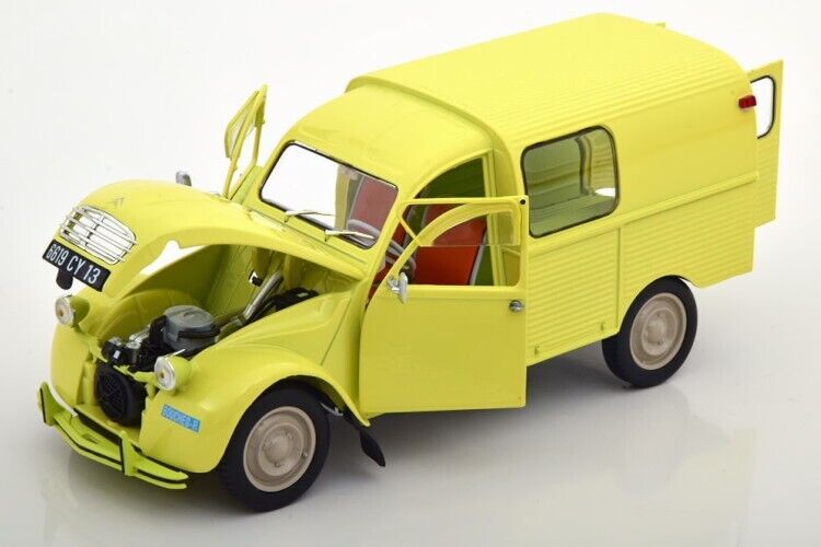 CITROEN 2CV Fourgonnette AK350 1966 Pastis Yellow - 1/18 - NOREV