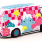 Tarmac Works COLLAB64 Toyota Hiace Widebody -Hello Kitty 1:64 Scale Diecast Car