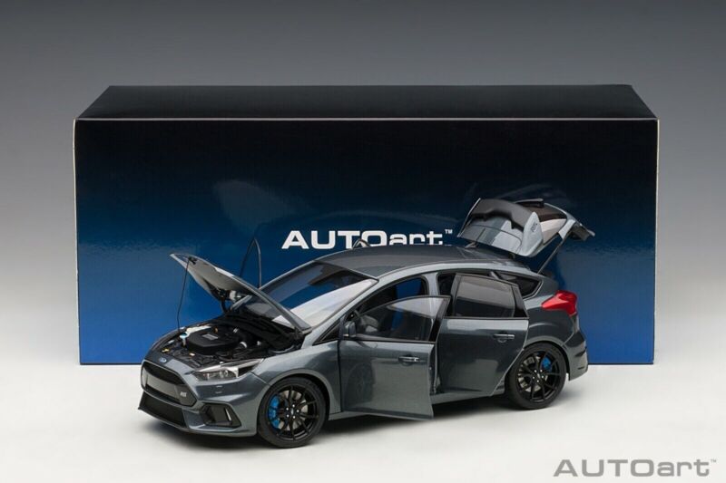 1/18 Autoart Ford Focus RS Stealth 2016 Gray Metallic Model Car Manufacturer Brand: Autoart MPN: 72954 Color: Gray Metallic Material: Composite diecast with some plastic Scale Size: 1:18 Part Type: Collectible Cars Dimensions approximately L-9.5 inches. $