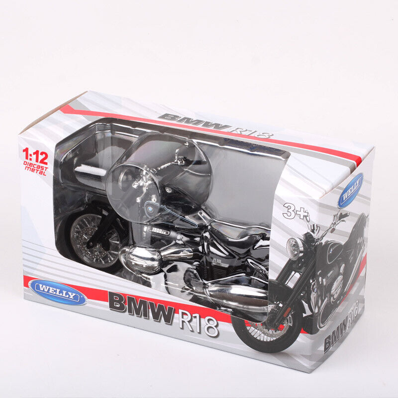 Welly 1:12 Scale BMW R18 2020 Retro Cruiser Motorcycle Diecast Model Bike Tour