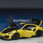 AUTOART 78172 1:18 PORSCHE 911 (991.2) GT2 RS WEISSACH PACKAGE (YELLOW) SUPERCAR