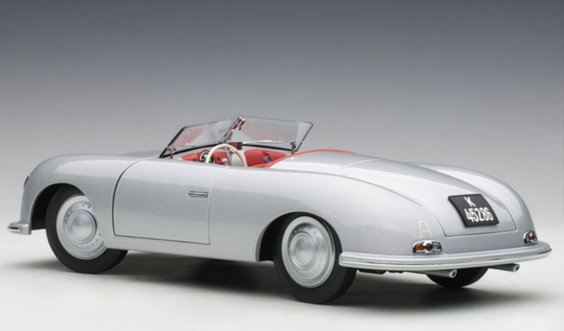 1/18 AUTOart 1948 Porsche 356 Number 1 Convertible Revised Edition (Silver) Car 1/18 AUTOart 1948 Porsche 356 Number 1 Convertible Revised Edition (Silver) Car $269.95 ModelCarsHub