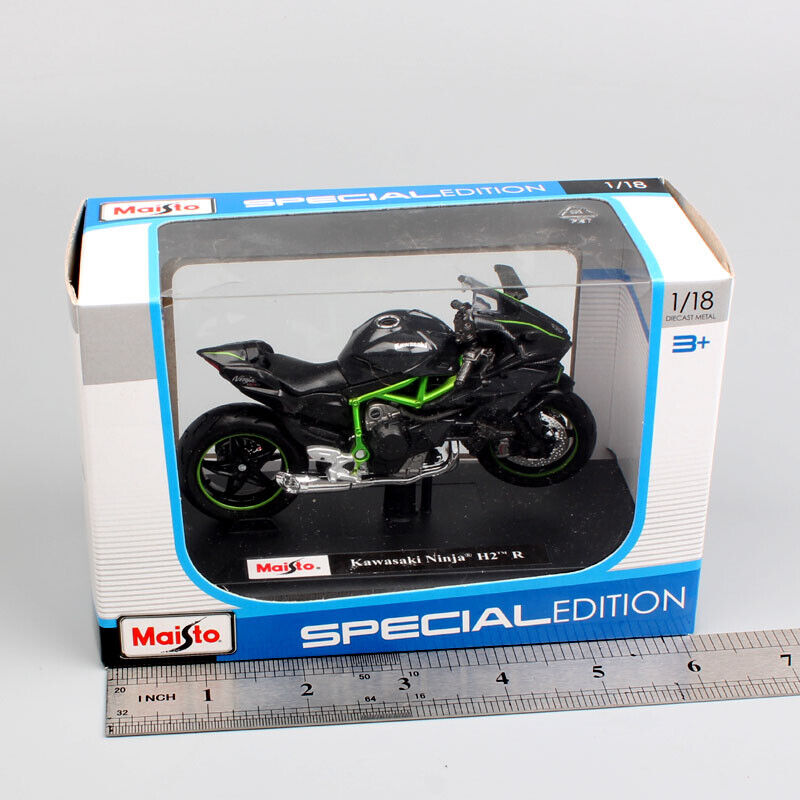 1:18 Scale Maisto Kawasaki Ninja H2R H2 diecast bike racing motorcycle model toy